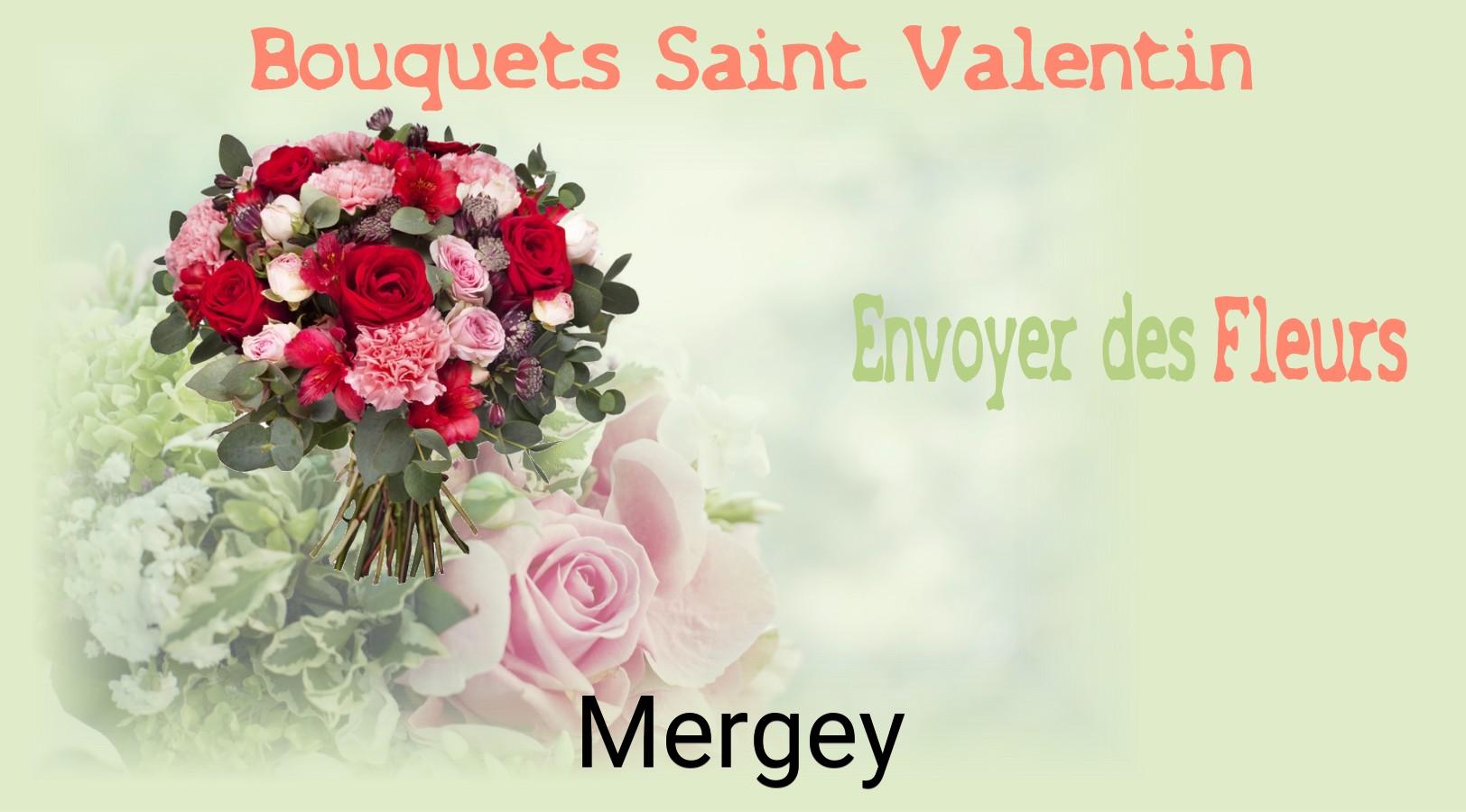 Roses de Saint-Valentin livrées à Mergey